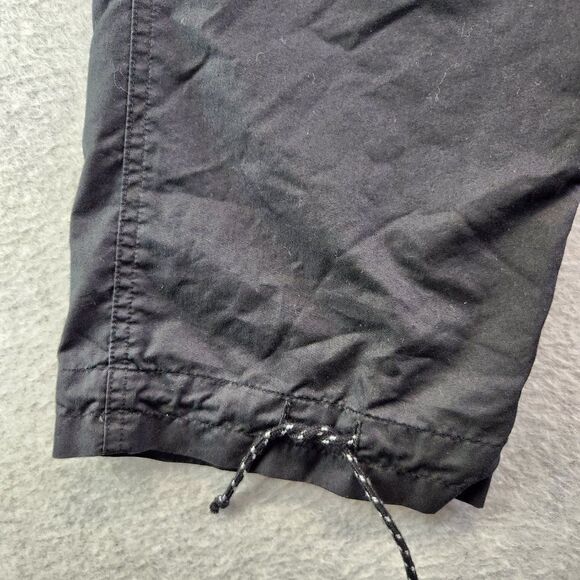 Lauren Ralph Lauren Pants Womens Small Black Drawstring Ankles Hidden Button Fly - Picture 5 of 16